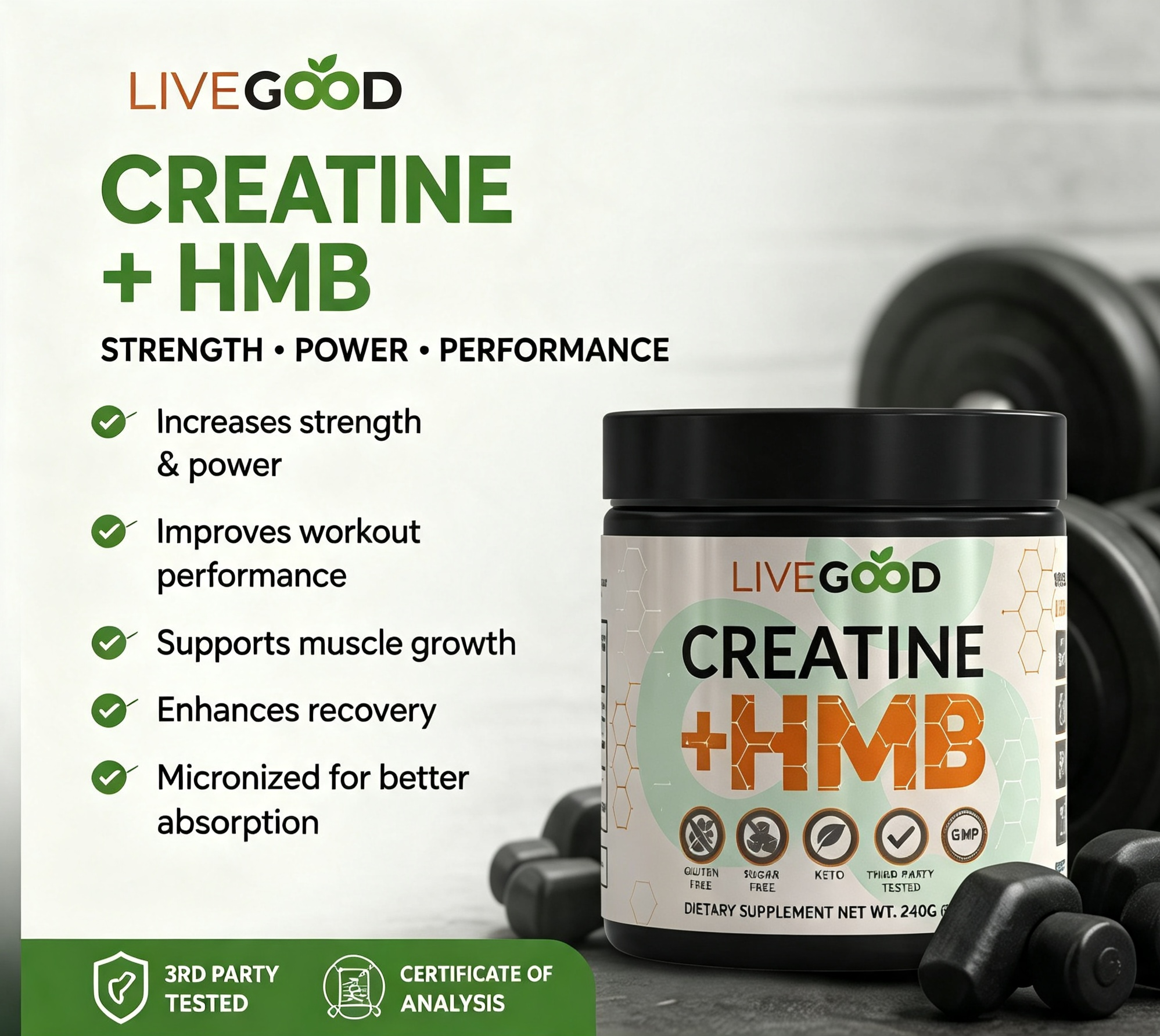 Creatine + HMB